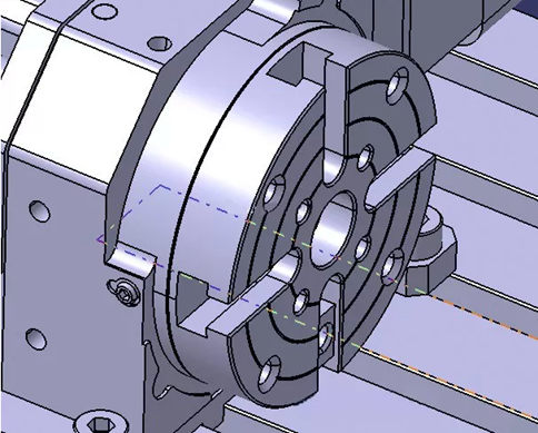 如何使用三坐標(biāo)測(cè)量儀測(cè)量雕刻機(jī)上的轉(zhuǎn)軸？(圖4)