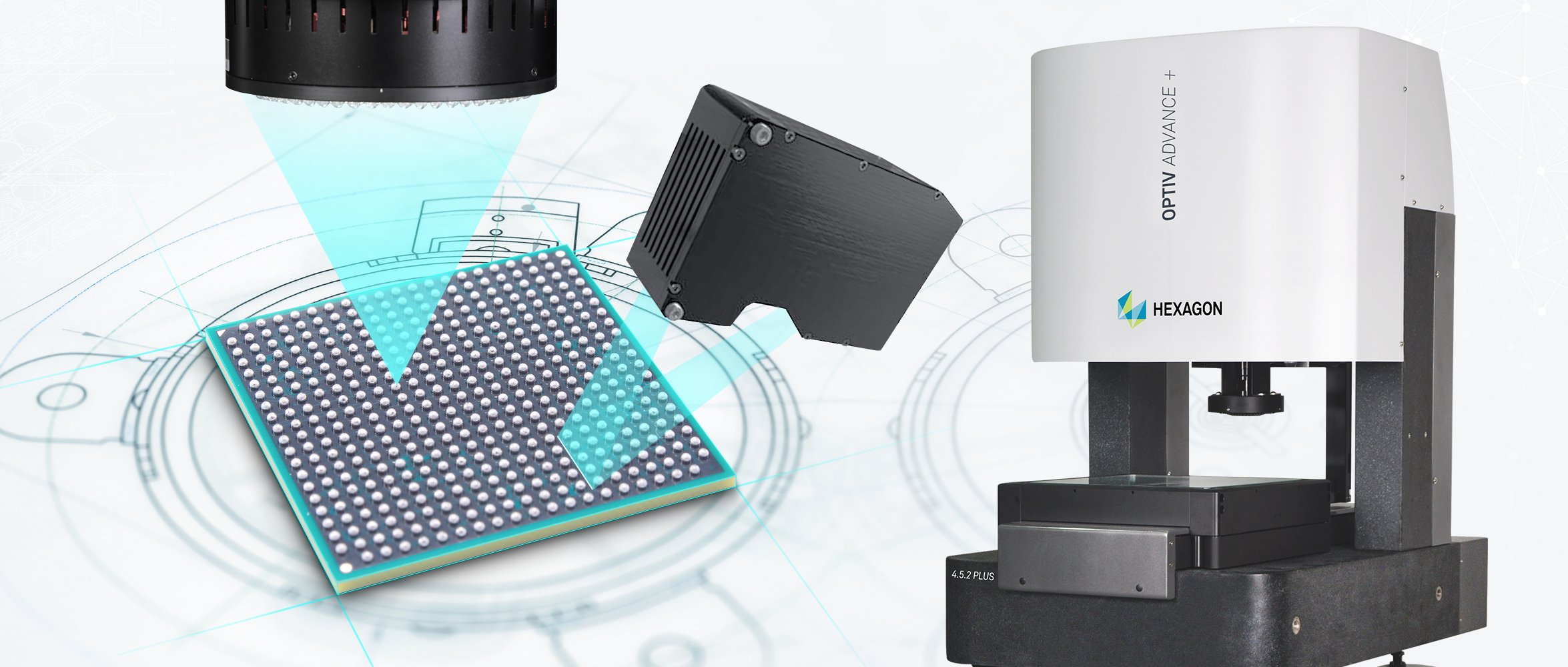 半導(dǎo)體行業(yè)案例 | 多傳感器技術(shù)集成，實(shí)現(xiàn)BGA錫球多特征快速測(cè)量